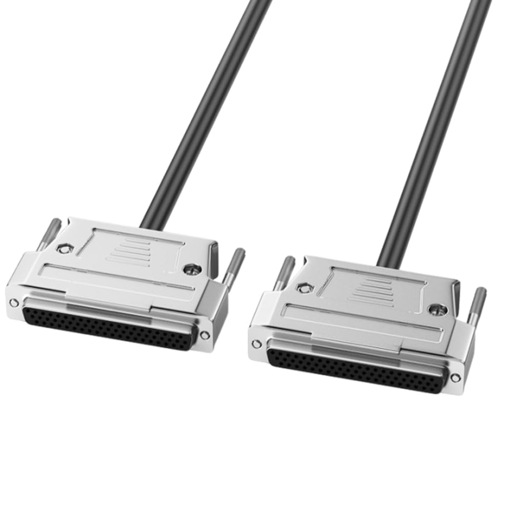 GMBYLBY SCSI Data Cord DB62 Male Female Connection Fast Data Transfer Cable 0.5-30M for Computer Scanners PDAs