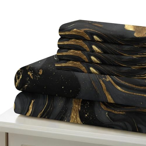 Housse de couette microfibre imprimé 3D dynamique avec fermeture éclair durable 200x200 - 7