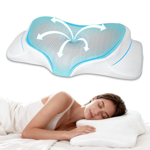 Lekewn AlignCore Cervical Neck Pillow Memory Foam