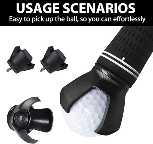 5 PCS Golf Ball Retriever Para Putter Golf Ball Retriever Grabber Sucker Tool Bola De Golfe Pegar Ga