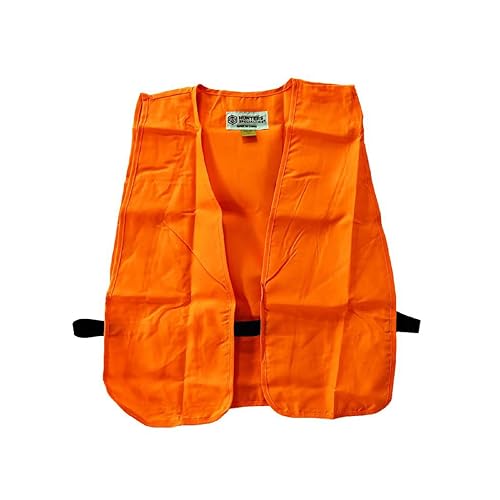 Hunters Specialties Safety Vest - Blaze Orange High Visibility Vest for Hunting, Youth