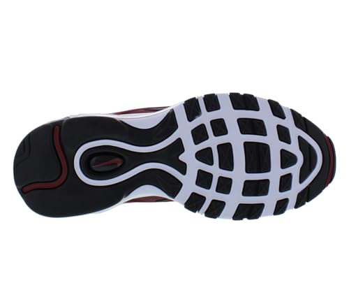 Nike Air Max 97 GS Boys Shoes Size 4.5, Color: Black/Red-Black4