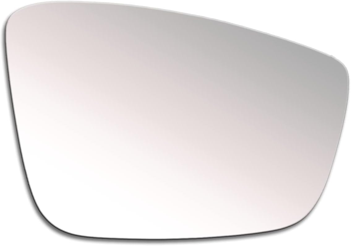 ReYee Mirror Glass fit for Volkswagen VW Beetle Jetta Passat Passenger Right Side Mirror Glass RH No Backing Plate Convex Including Adhesive