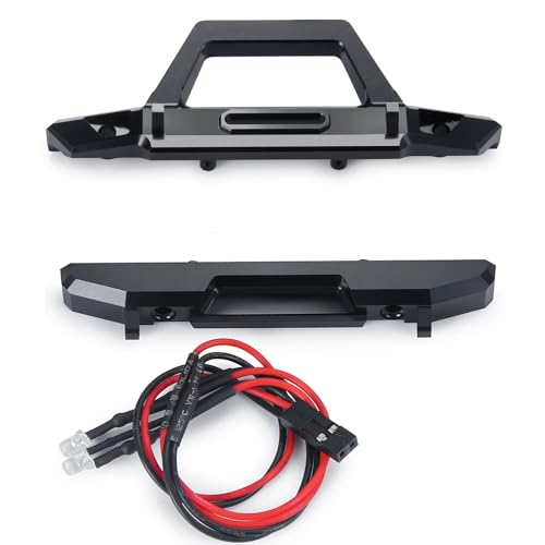 Luces Vehículo RC Axial SCX24 parachoques metal Wrangler JLU upgrade