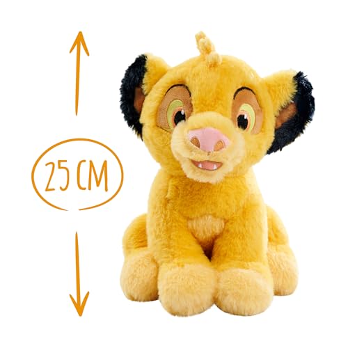 Simba Disney Plüschfigur, mittelgroß, 25 cm, vom König der Löwen
