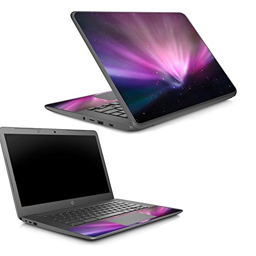 Mightyskins Skin Compatible with Hp Chromebook 14 G5 - Spaced Out | Protective, Durable, and Unique Vinyl Decal Wrap Cover | Easy to Apply, Remove, and Change Styles | Made in The USA