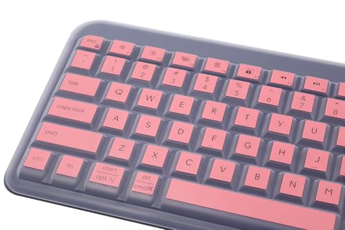 Protector de teclado de silicona compatible con Logitech K250 miniatura 5