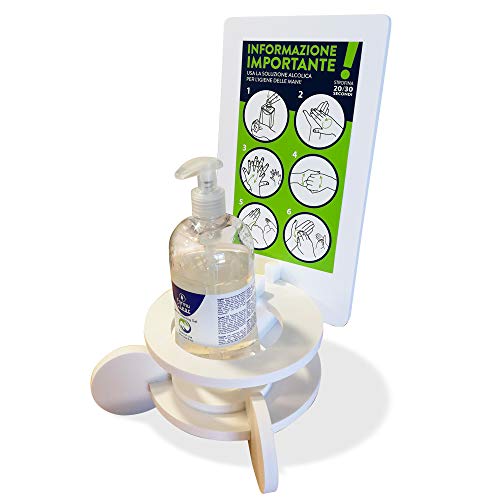 Mini totem per Gel da Banco 20X32cm con Display