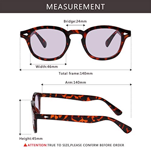 Image of Bestum Inspired Square Sunglasses With Rivets Tinted Lens UV400