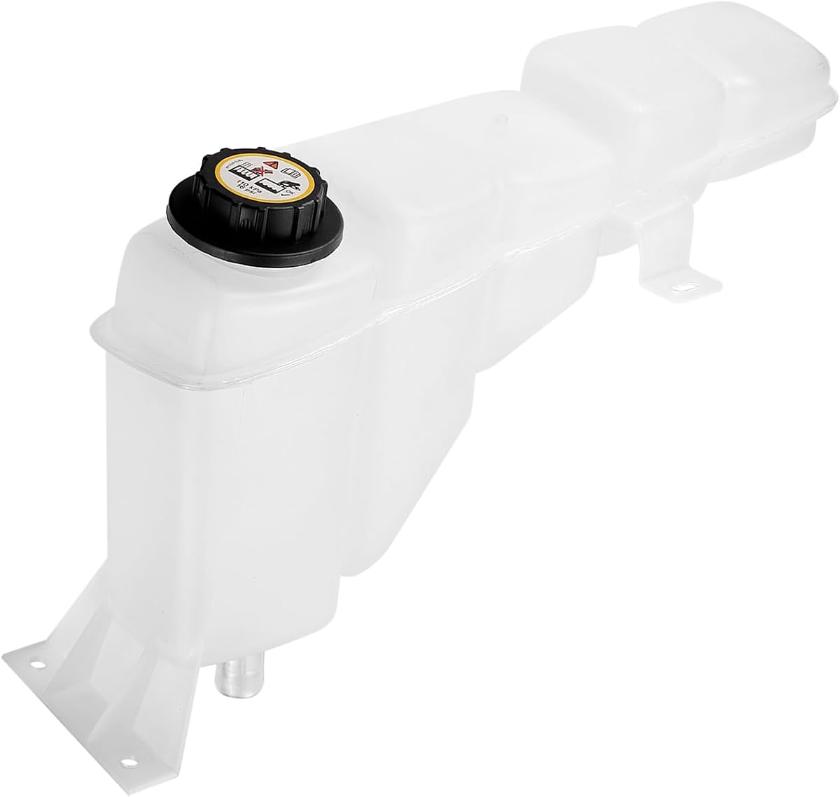 603-213 Coolant Reservoir Tank for Ford Super Duty Excursion 99-05 | Fits Ford Super Duty F-250/F-350 99-04 & Excursion 00-05 5.4/6.8/7.3L; 16PSI cap, 3 holes; Replaces 2C3Z8A080AA/F6DZ8100A