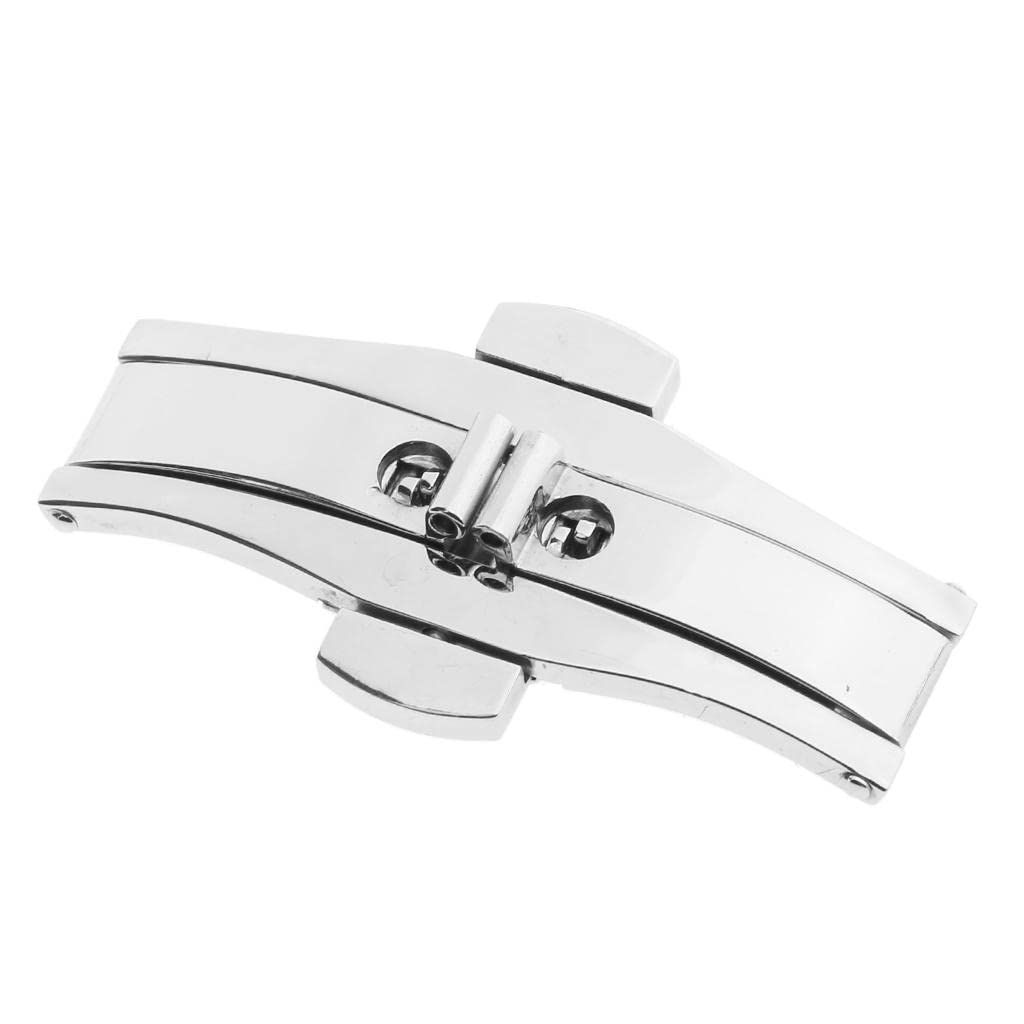 MYADDICTION Stainless Steel Butterfly Deployment Buckle Wristwatch Straps Clasps 21x6mm Jewelry & Watches | Watches, Parts & Accessories | Wristwatch Bands (B0BH4VXJZ9) Amazon Price History, Amazon Price Tracker