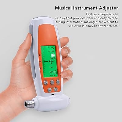 Guzheng Electronic Tuner Sensitive High Accuracy Large Screen Tuning Wrench Musical Instrument Adjuster
