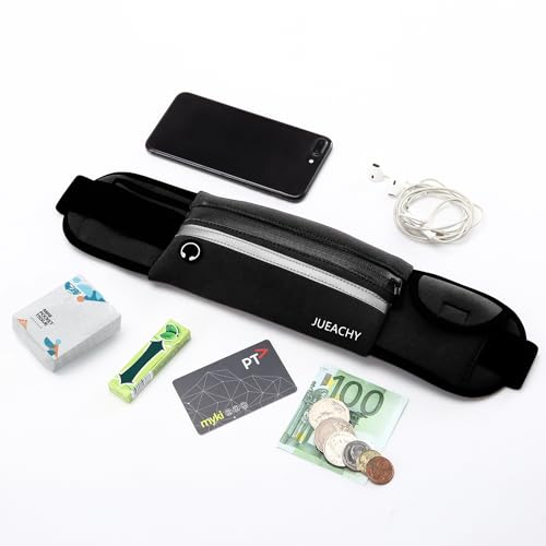 Jueachy 2019624 Running Belts For Women Waterproof Fanny Pack Running Waist Pouch Phone Holder Adjustable Sports Money Belt thumb #4