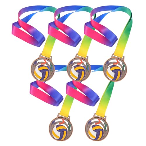 Medallas de voleibol COLLBATH para premios en torneos infantiles y fiestas escolares