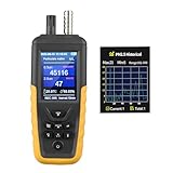 Air Quality Monitor Tester Indoor, Kethvoz PM2.5 PM10 Professional Dust Particle Counter with Temperature Humidity Detector, Data Storage/Export, Air Pollution Monitor Meter for Home Greenhouse Office