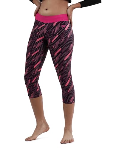 Image of Speedo Girl's Endurance 10 High Chlorine Resistant UPF 40+ Sun Protection Capri