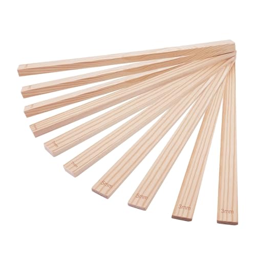 Tiras de medición guías para rodillo de madera regla para pastelería ligera tartas utensilios, espaciadores para pasta, accesorios para hornear, galletas, pizza, pasteles, masa