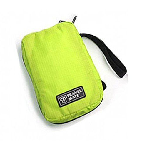 Lavar multifuncional Ducha bolsa de viaje Neceser original de la cremallera tour organizador del caso de los kits de maquillaje Bolsa, Verde