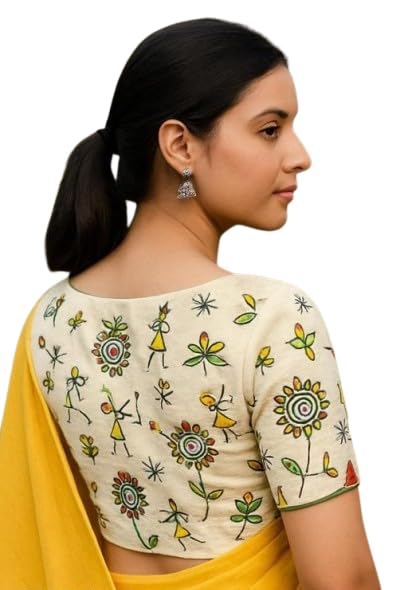 Women's Stylish Short Sleeves Floral Design BlouseComfortable, Breathable, Lightweight, Skin Friendly SL192-image-38