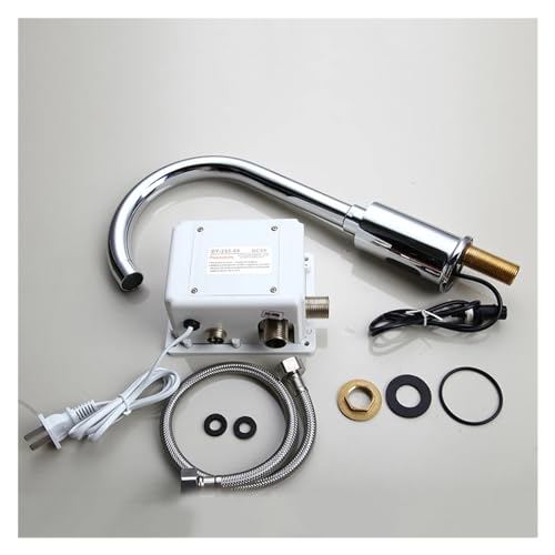 Robinet à capteur automatique pour évier de cuisine moderne - 7
