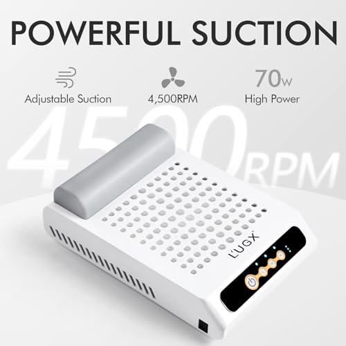 L'Ugx LG 6-27 Rechargeable Nail Dust Collector thumb #2