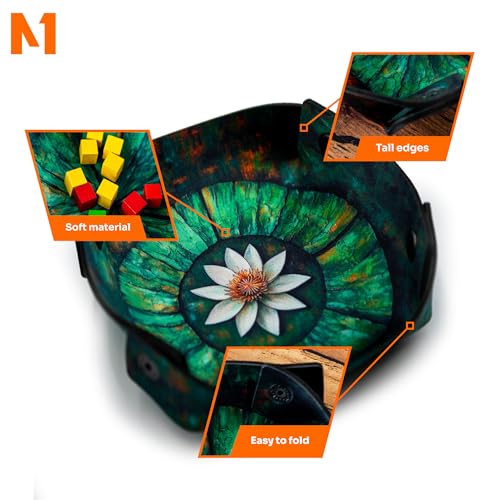 Token Halter für Brettspiele und RPG - Seerose 15 x 15 cm