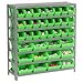 Global Industrial 7 Shelf Steel Shelving with (36) 4