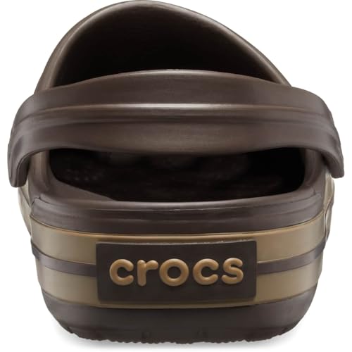 Image of Crocs Unisex Adults Crocband Clog Water Lightweight Pool Comfort Shoes - Black /White - M4 /W6