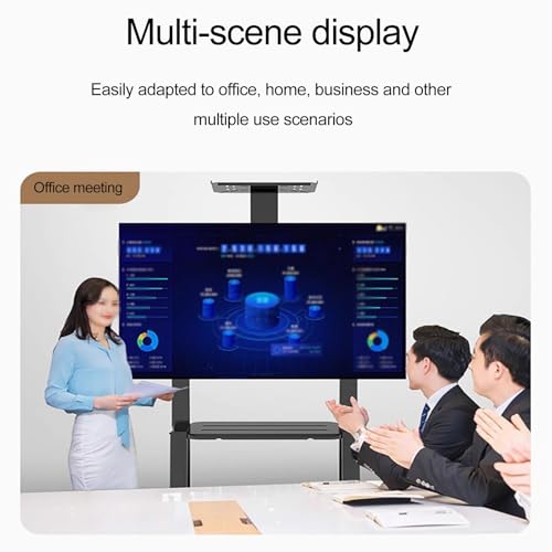 Soporte rodante para TV de 32-70 pulg con ruedas miniatura 3