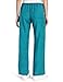 WonderWink Women's Four Way Stretch Cargo Drawstring Pant, Real Teal, Medium