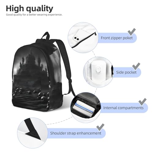 Mochila para laptop urbana bolsa de libros ideal para el campus universitario y la oficina 5