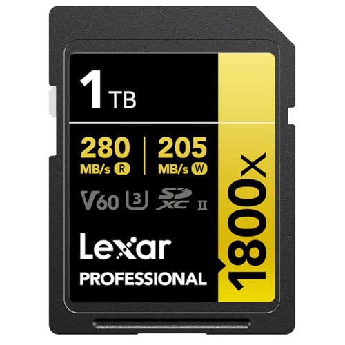 Lexar S[hV[Y vtFbVi 1800x 1TB UHS-II SDXC[J[h