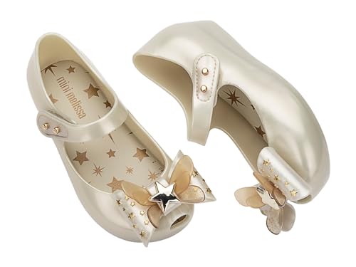 mini melissa Girl's Ultragirl Star Ii (Toddler) Ballet Flat2