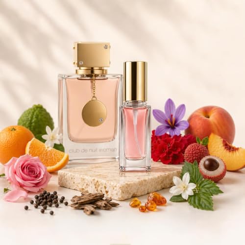 Perfume Feminino Club de Nuit Woman 5ml Vidro Spray