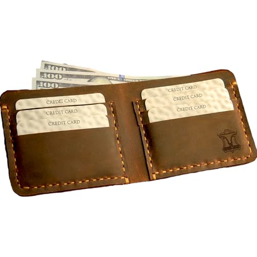 Handmade Bifold Wallet, Bifold Card Holder, Wallet for Men, Minimalist Wallet, Leather Card Holder, Wallet, Bifold Wallet, Leather Card Wallet, Handmade Leather Wallet, Leather Wallet