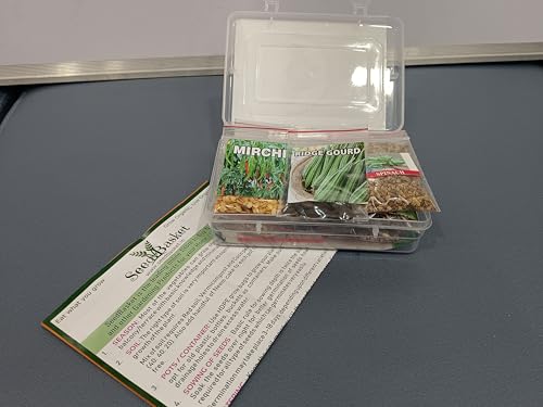Seedbasket Winter Seasonal Native/Desi Vegetable Seeds Kit – Pack of14 Verities - 3200+ Seeds | Easy-to-Grow Home Garden Veggies – High Yield, Native & Non-GMO Seeds with Instruction Manual
