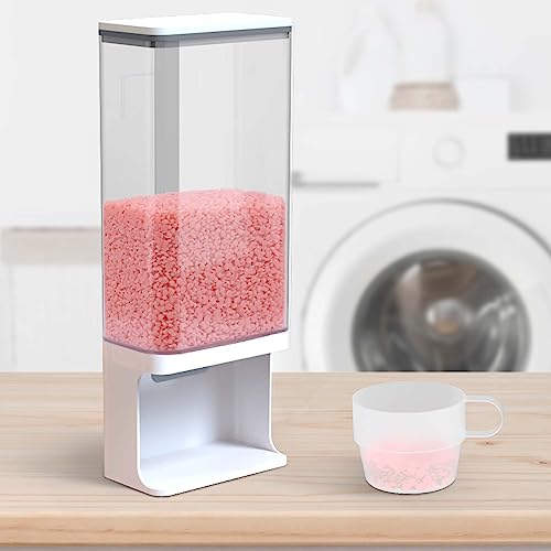 52.5 Oz Laundry Scent Beads Dispenser, Booster Beads Dispenser for Room Organization, Suitable for Salt, Dry Food, Rice &Washing Powder 52.5 Oz Laundry Scent Beads Dispenser, Booster Beads Dispenser for Room Organization, Suitable for Salt, Dry Food, Rice &Washing Powder