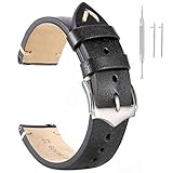 EACHE Genuine Leather Watch Bands Crazy Horse/Oil Wax/Suede/Vegetable-Tanned/Italy Bamboo Pattern Leather Watch Straps Replacement watchbands 18mm 20mm 22mm