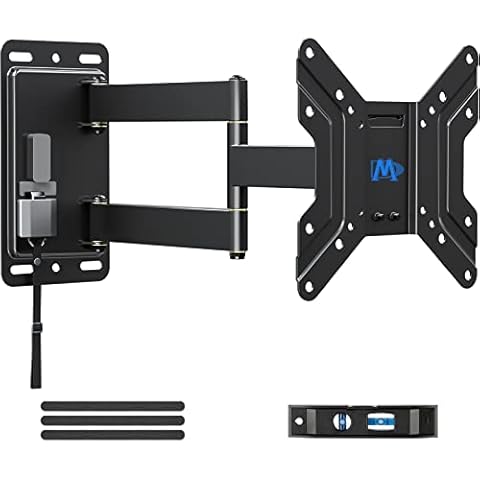 Mounting Dream UL Listed Lockable RV TV Mount for Most 17-43 inch TV, RV Mount for Camper Trailer Motor Home Boat Truck, Full Motion Unique One Step Lock RV TV Wall Mount, VESA 200mm, 44 lbs, MD2210 Cover