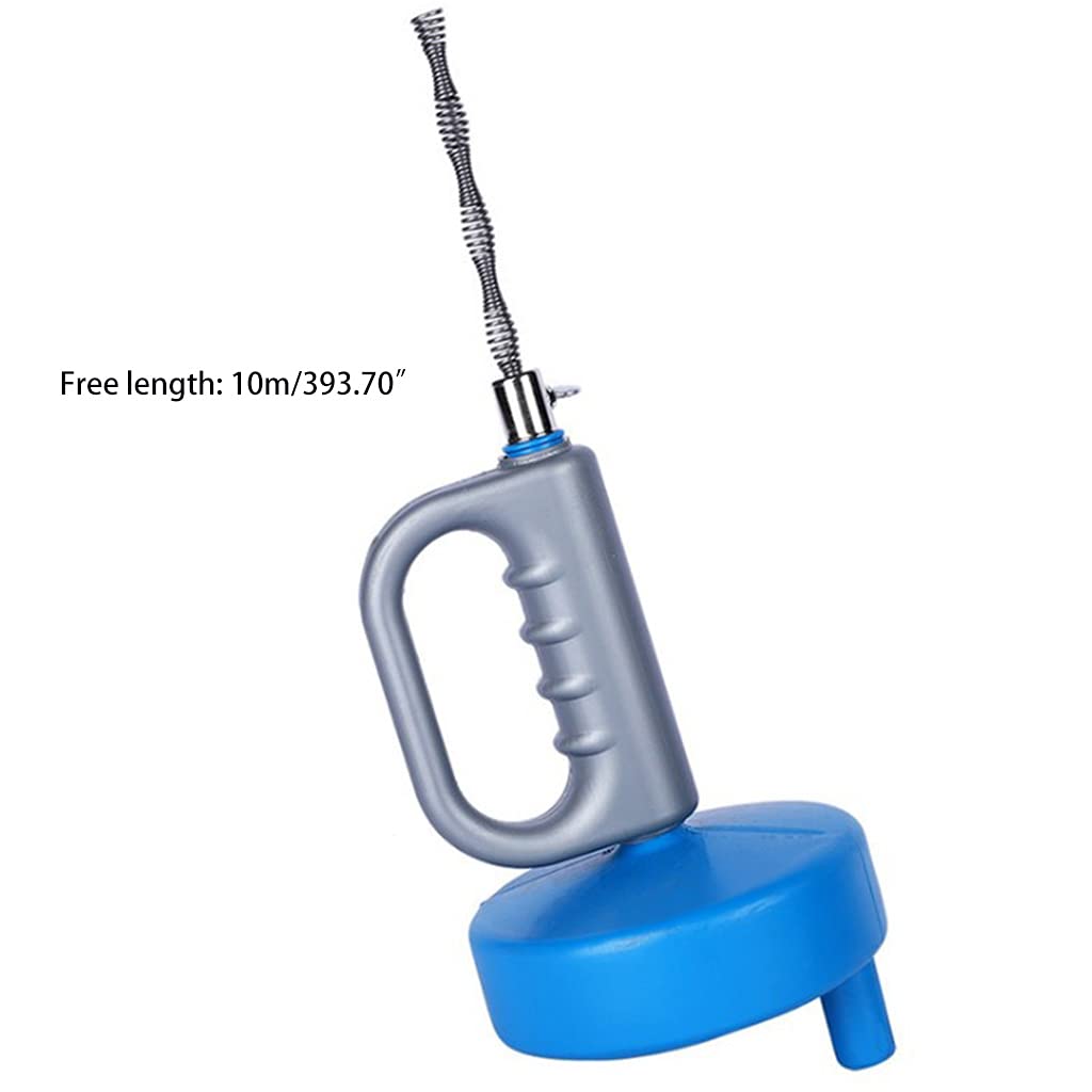 Trivella di scarico anti-caduta e anti-stress Heavy Duty Pipe Snake per vasca da bagno scarico lavandino/cucina e doccia Snake Drain Cleaner