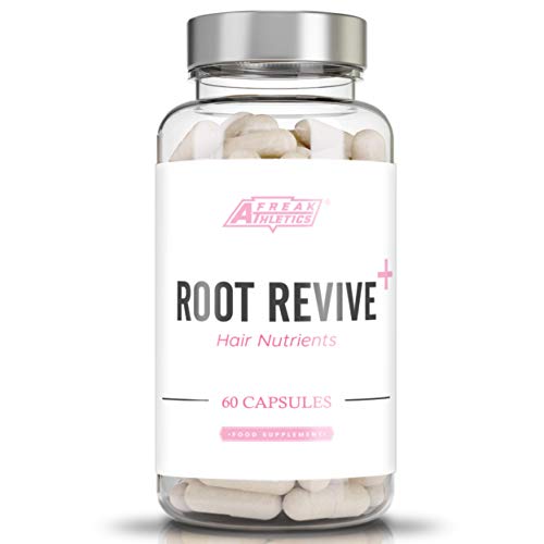 Root Revive+ Premium Hair Vitamins & Nutrients 60 Capsules - Hair Growth Vitamins Supplement with Collagen, Biotin & Vitamins UK Made