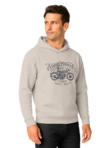 Image of BULLMER Trendy Cotton Blend Sweatshirt for Men | Stylish Full Sleeve Mens Sweatshirts & Hoodies for Winter Wear