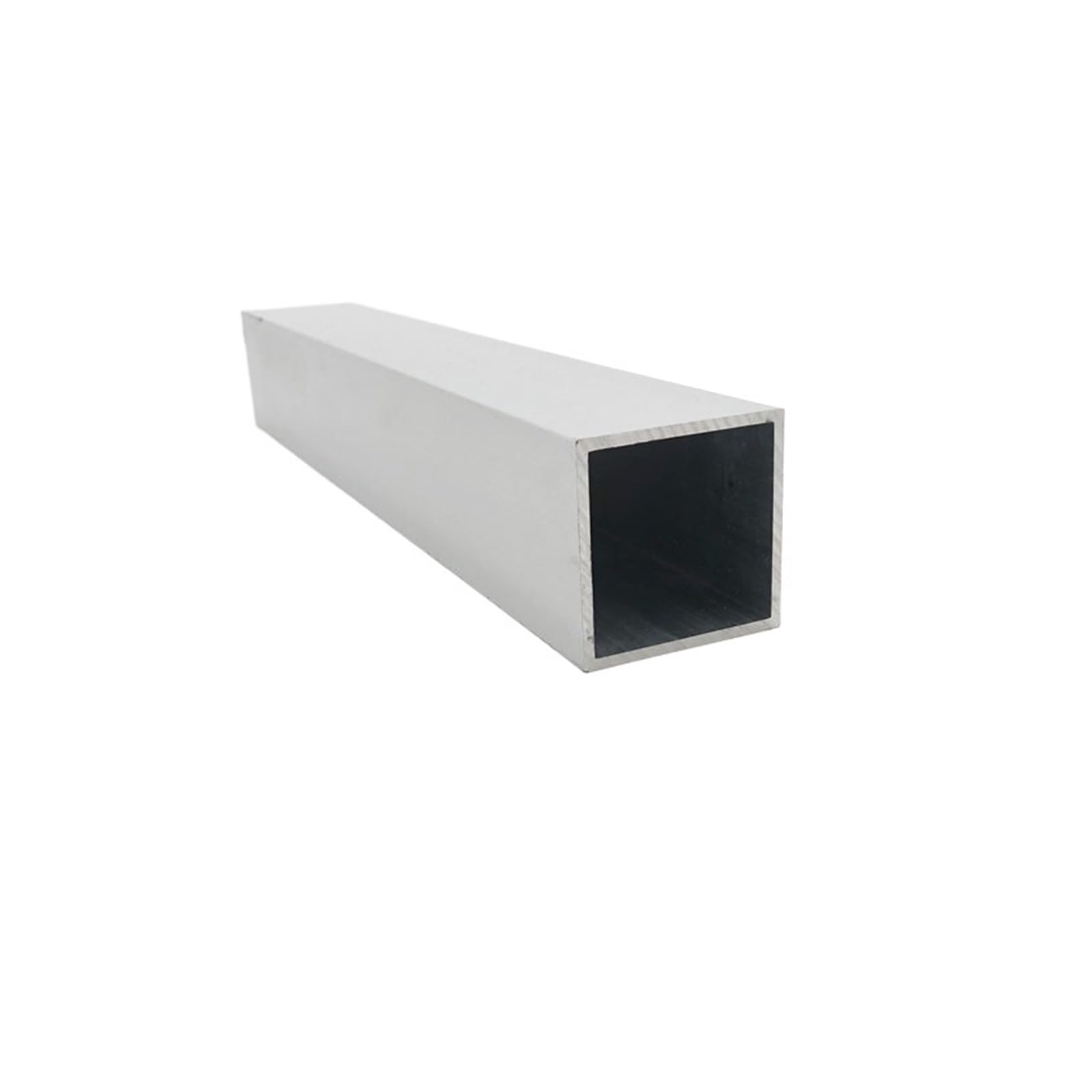 40 mm x 40 mm x 2 mm Vierkantrohr aus Aluminiumlegierung, hohles rechteckiges Kanalrohr for Klettergerüst Industrie(500mm)