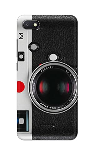 Image of Printed Hard Back Cover Case for Mi Redmi 6A Back Cover (Vintage Camera) -1302