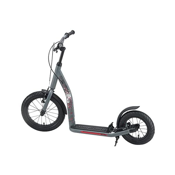 STAR SCOOTER Kinder Tret Roller ab 8 Jahre | City Kick Scooter Luftreifen Höhenverstellbar 16 Zoll New Gen – Bild 4