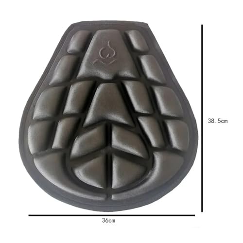 Housse de coussin de siège de moto universelle antidérapante pour absorption des chocs - 6