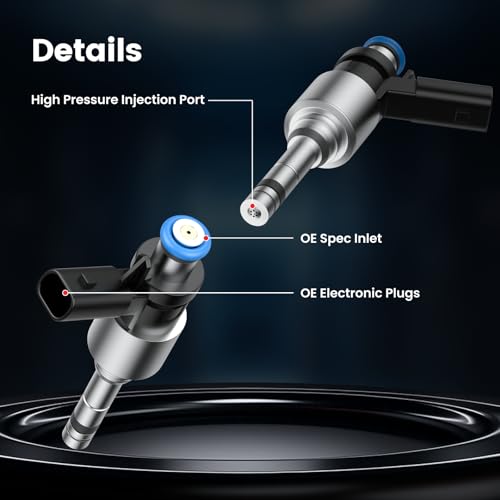 GDI Fuel Injectors Compatible with 2.5L Hyundai Tucson Sonata 2022-2023 Santa Fe 2021-2023 Kia Sportage 2023-2024 Sorento 2021-2023,353102S000 Set of 4 by Hsingach - Image 5