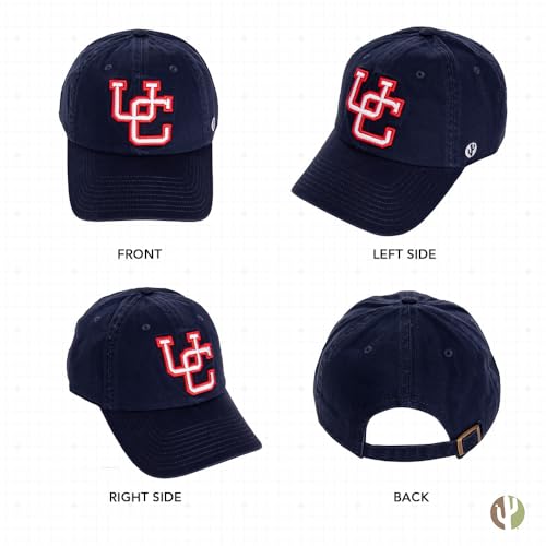 Gorra bordada ajustable azul UConn Baseball miniatura 3