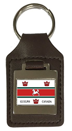 Porte-clés en cuir gravé Canada idéal pour organiser vos clés de voiture