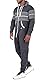 Finchman 99P3 Azteken Muster Herren Jumpsuit Overall FM117 Dunkelgrau S